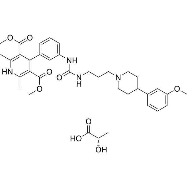 BMS-193885 L-Lactic acid  Structure
