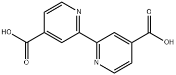 [2,2'-Bipyridine]-4,4'-dicarboxylic acid Structure