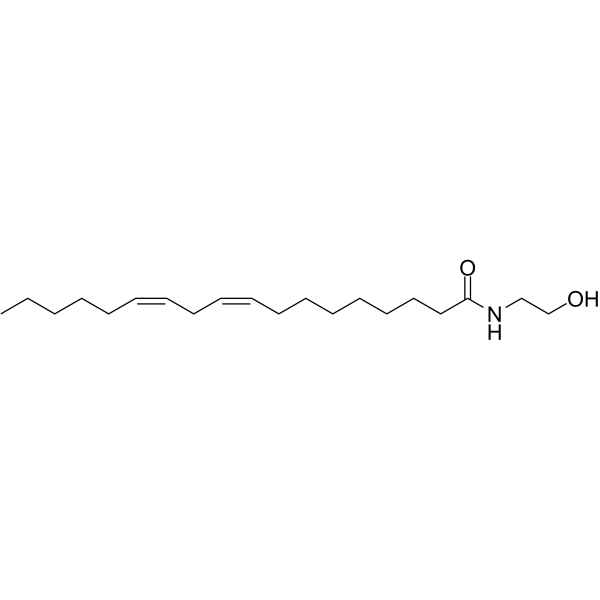 Linoleoyl ethanolamide Structure