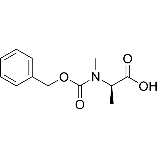 Z-D-MeAla-OH Structure