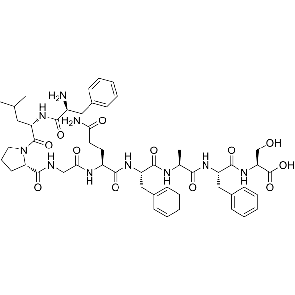 Chemerin-9, mouse Structure
