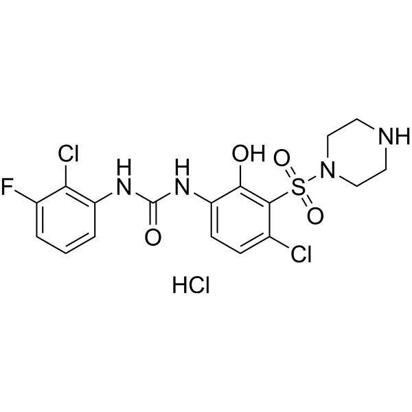 Elubrixin hydrochloride Structure