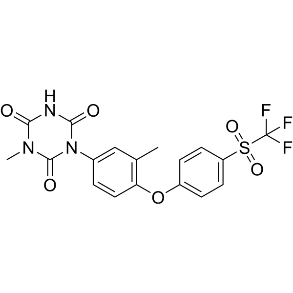 Toltrazuril (sulfone) Structure