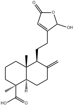 15-Hydroxypinusolidic acid Structure