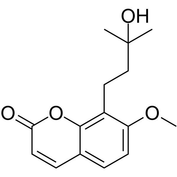 Osthol hydrate Structure