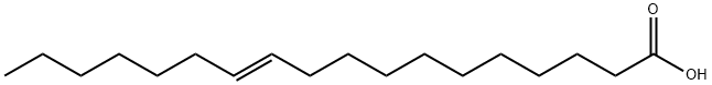 trans-Vaccenic acid Structure