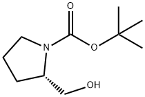 1-Boc-2-(S)-pyrrolidinemethanol Structure