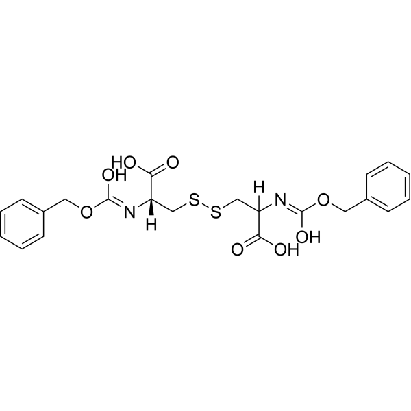 (Z-Cys-OH)2  Structure