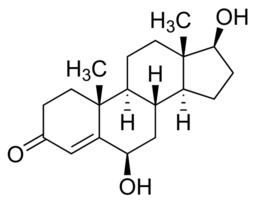 6β-Hydroxy Testosterone Structure