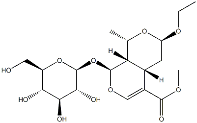7-O-ethyl-morroniside Structure