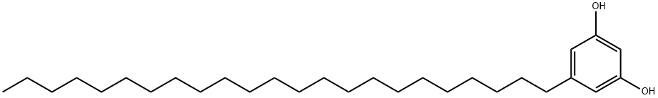 5-n-Tricosylresorcinol Structure