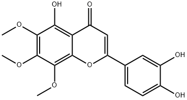 Sideritoflavone Structure
