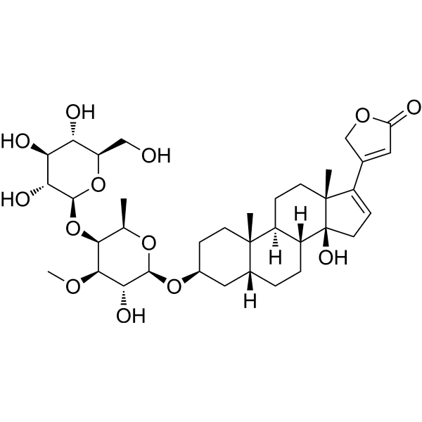 16-Anhydro Digitalin  Structure