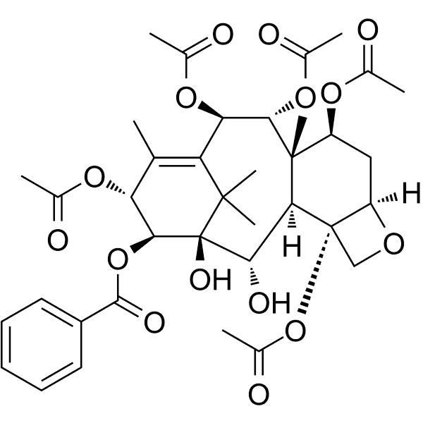 14β-Benzoyloxy-2-deacetylbaccatin VI Structure