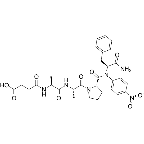 Suc-AAPF-pNA Structure