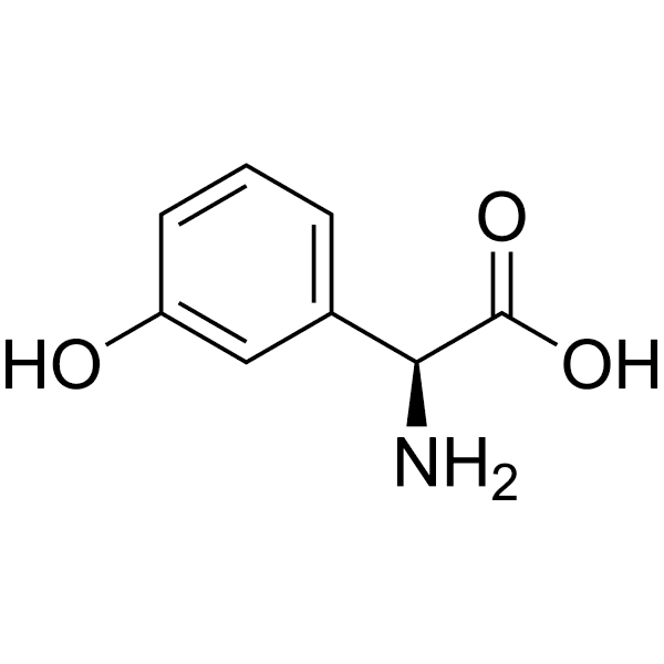 (S)-3-Hydroxyphenylglycine Structure