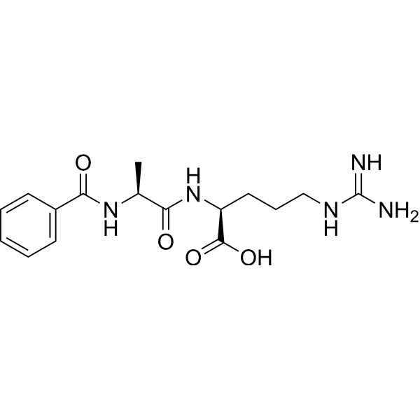 Bz-Ala-Arg Structure