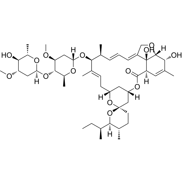 Ivermectin B1a Structure