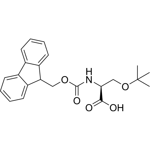 Fmoc-Ser(tBu)-OH Structure
