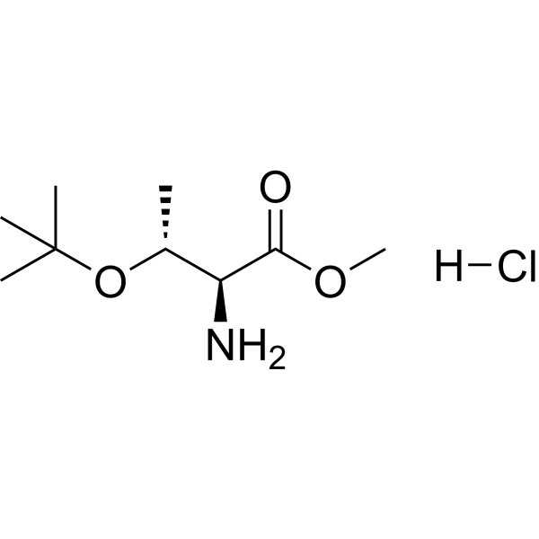 H-Thr(tBu)-OMe.HCl Structure