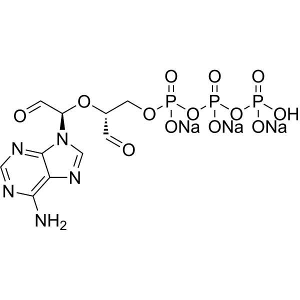 Oxidized ATP trisodium salt Structure