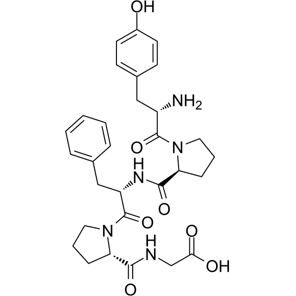 β-Casomorphin (1-5), bovine Structure