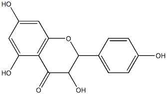 Dihydrokaempferol Structure