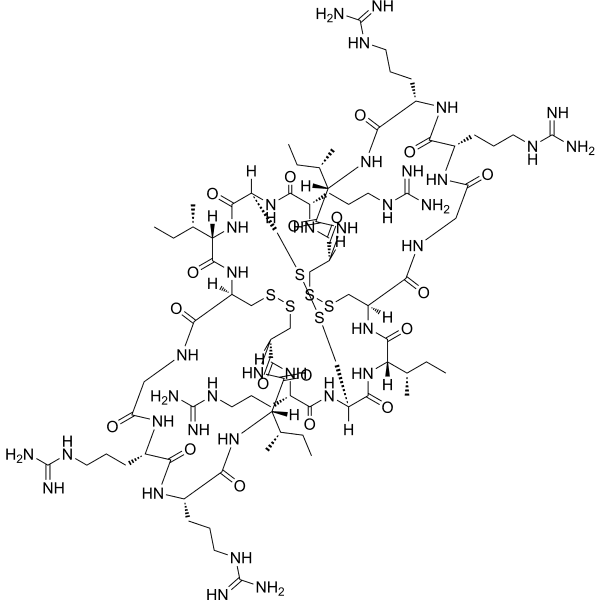 Retrocyclin-3 Structure