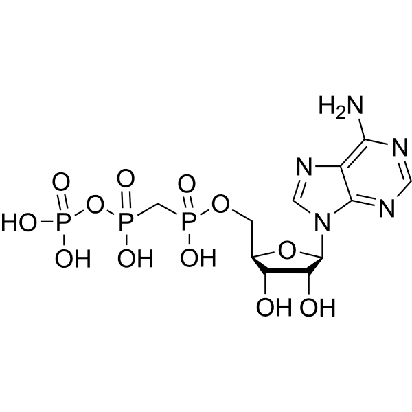 α,β-Methylene-ATP Structure