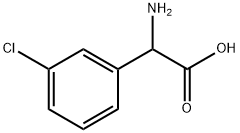 2-Amino-2-(3-chlorophenyl)acetic acid Structure