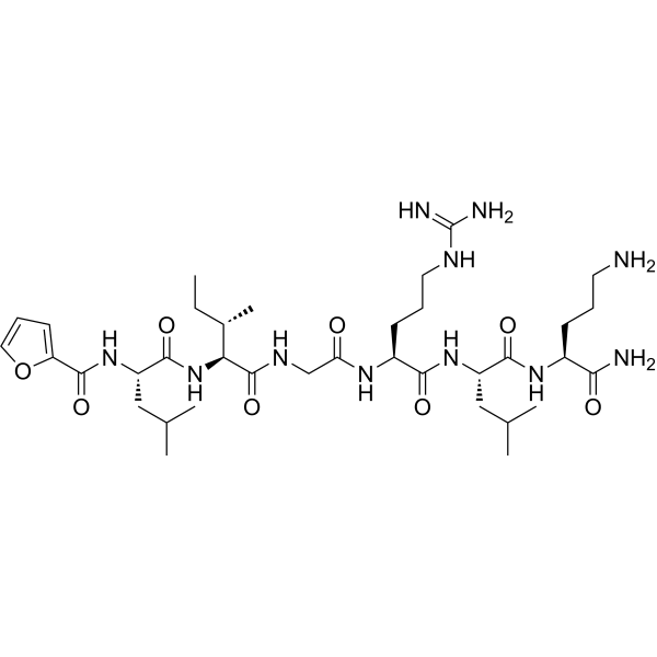 2-Furoyl-LIGRLO-amide Structure