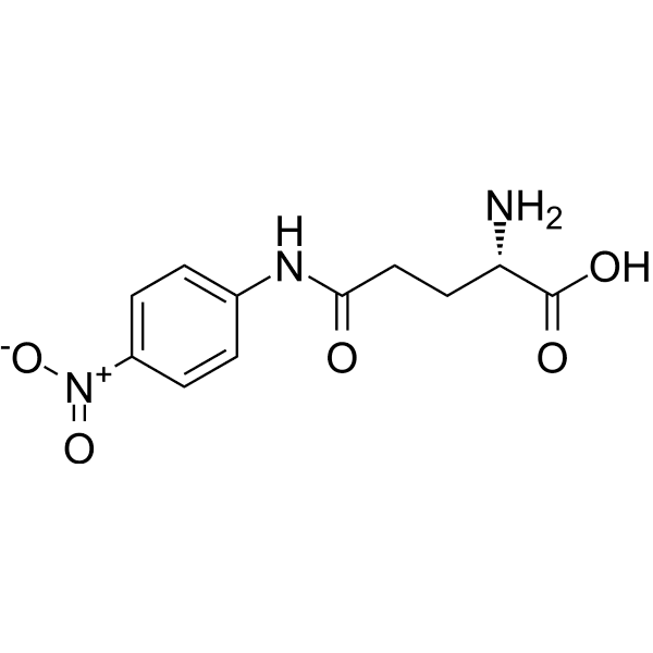 L-γ-Glutamyl-p-nitroanilide Structure