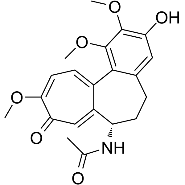 3-Demethylcolchicine Structure
