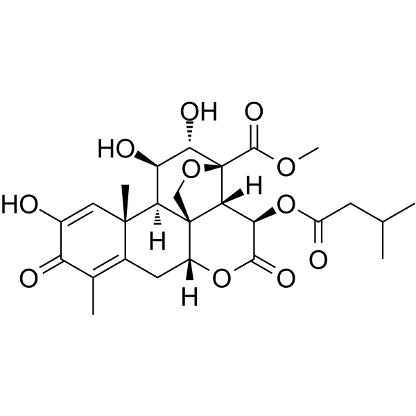 Dehydrobruceine A Structure