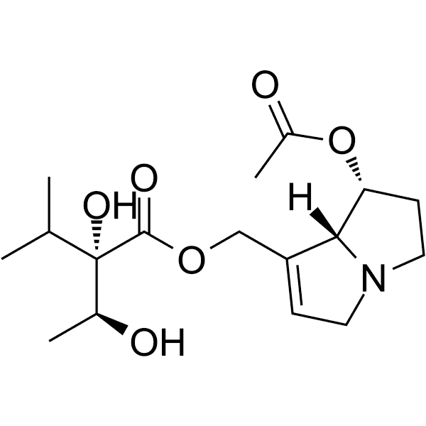 7-Acetyllycopsamine Structure