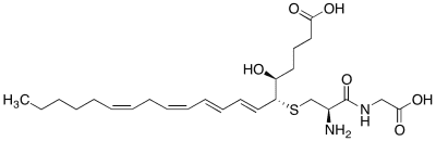 Leukotriene D4  Structure
