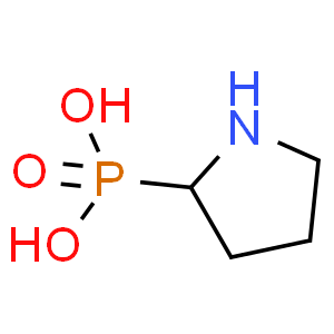 2-Pyrrolidinylphosphonic Acid  Structure