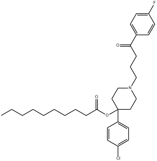 Haloperidol Decanoate Structure