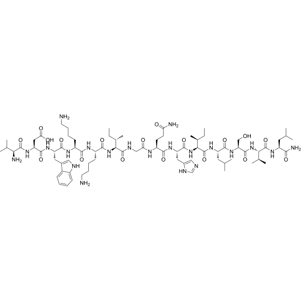 Polistes mastoparan Structure