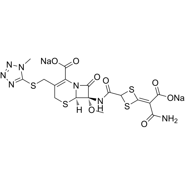 Cefotetan disodium Structure