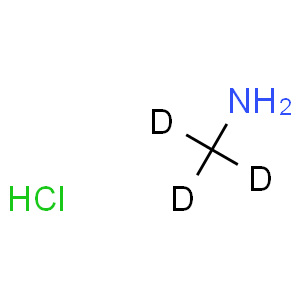 METHYL-D3-AMINE HYDROCHLORIDE  Structure