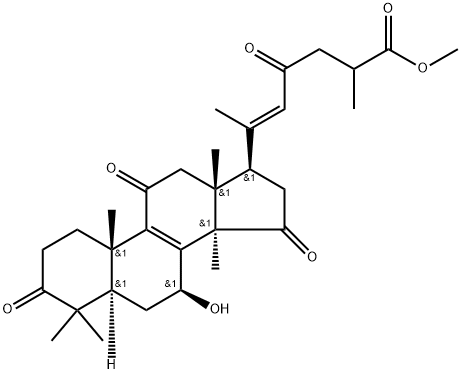 Methyl ganoderenate D Structure