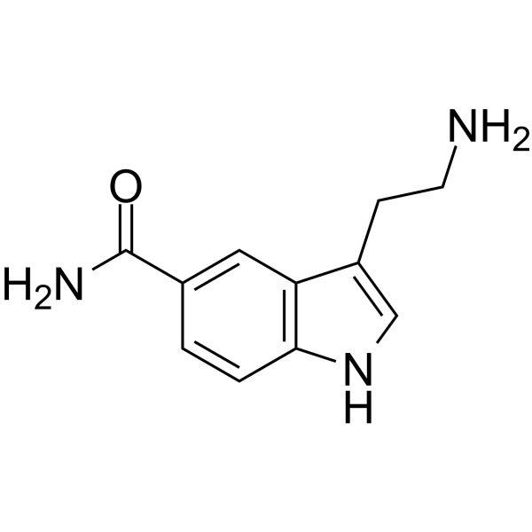 5-Carboxamidotryptamine Structure