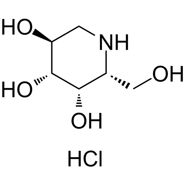 Migalastat hydrochloride Structure