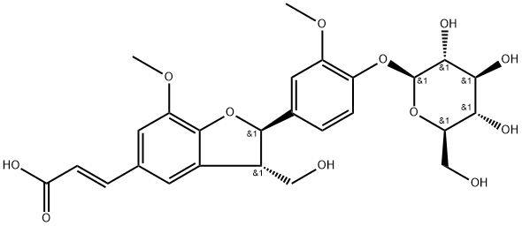 Aegineoside Structure