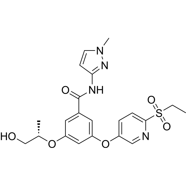 MK-0941 free base Structure