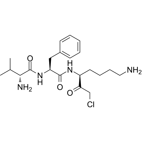 D-Val-Phe-Lys-CMK Structure