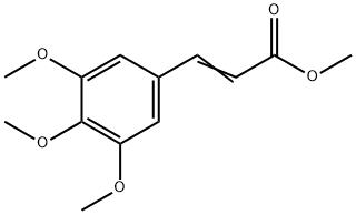 Methyl 3,4,5-trimethoxycinnamate Structure