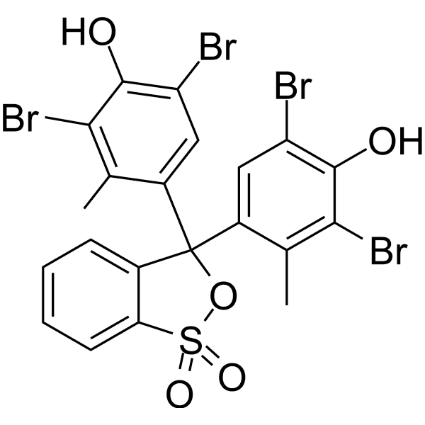 Bromocresol green Structure