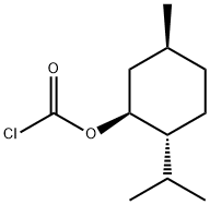 (1S)-(+)-Menthyl chloroformate Structure